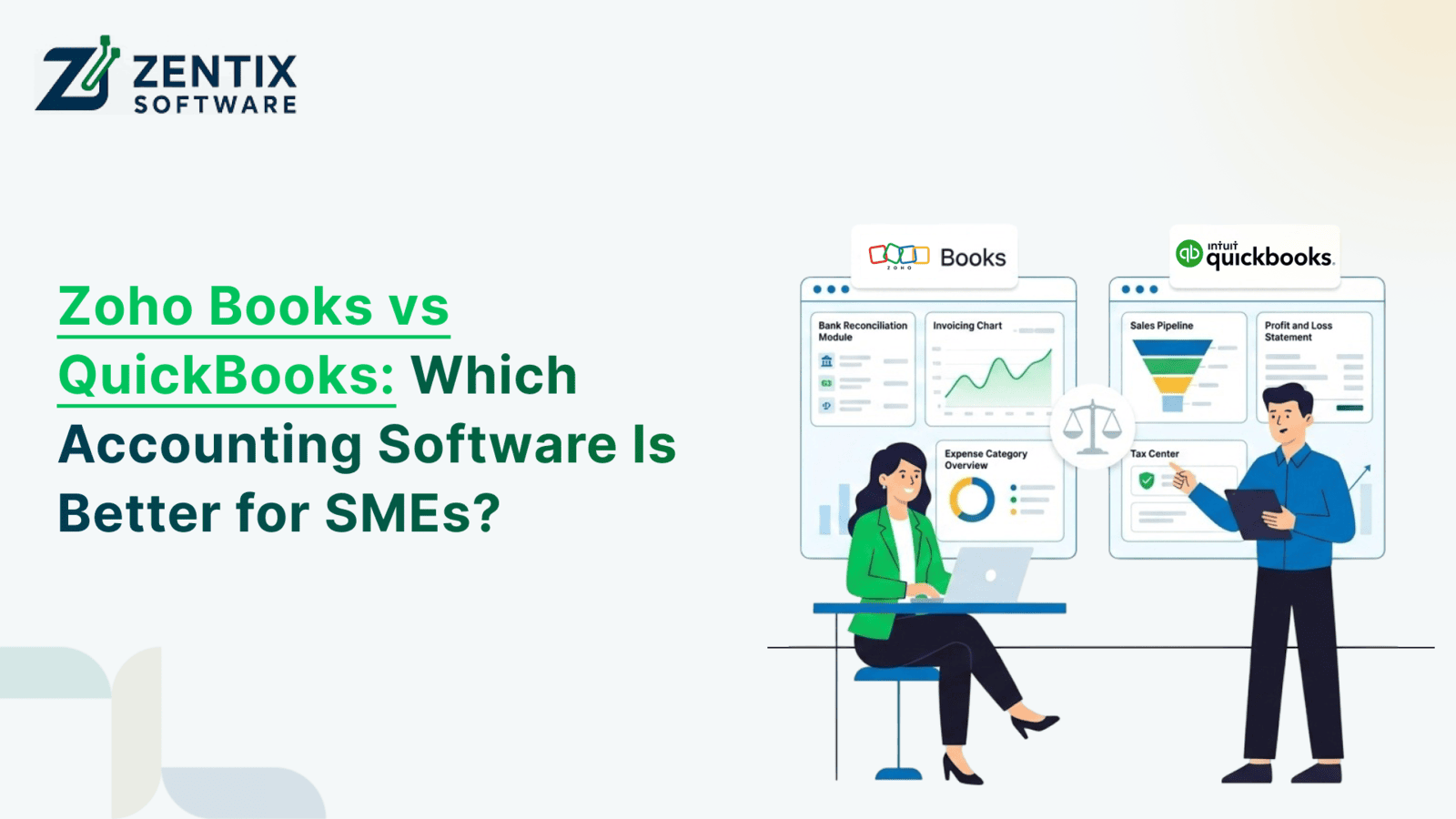 Zoho Books vs QuickBooks: Which Accounting Software Is Better for SMEs?